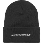 Mister tee Beanie "What If Wooly Combed Cap" 1 Stk.