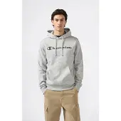 Champion Kapuzensweatshirt "BASICS Fleece Hoodie Large Logo", Kapuzensweatshirt, Langarm, aus Baumwolle und Polyester