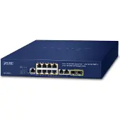 Planet IPv4/IPv6, 8-Port Managed, Managed, L2/L4, Gigabit Ethernet (10/100/1000), Power over Ethernet (PoE), Rack-Einbau, 1U