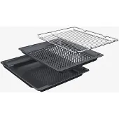 Bosch HEG237BB5, Serie 6, Einbau-Herd, 60 x 60 cm, Schwarz