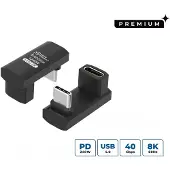 Microconnect MC-USB4AG-L, 0 m, USB C, USB C, USB4 Gen 3x2, Aluminium