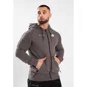 Gorilla wear Georgia Hoodie mit Reißverschluss - grau - 2XL