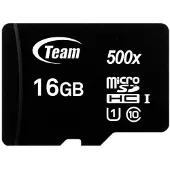 Team Group Micro Sdhc 16gb Uhs-i +adapter Speicherkarte Durchsichtig Durchsichtig One Size