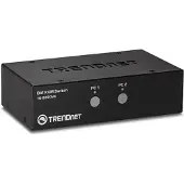 Trendnet TK 222DVK - KVM-/Audio-/USB-Switch - 2 Anschlüsse