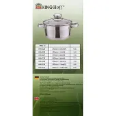 KINGHOFF KH-4330 4L 22cm Kochtopf mit Deckel