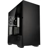 Kolink Stronghold Prime, Midi Tower, PC, Schwarz, ATX, EATX, micro ATX, Mini-ITX, Polyvinylchlorid (PVC), Stahl, Gehärtetes Glas, Gaming