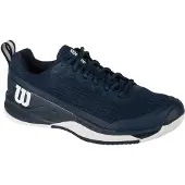 Wilson Tennisschuhe Rush Pro 4.5 Allcourt (Stabilität) 2025 navyblau Herren