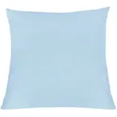 Formesse Bella Donna Jersey Kissenbezug ca. 80x80 cm | hellblau - blau
