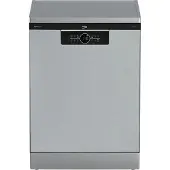 Beko b300 BDFN26560XP, Freistehend, Standardgröße (60 cm), Edelstahl, Schwarz, Berührung, LED