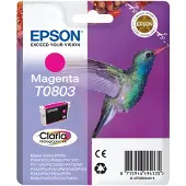 Epson Hummingbird Singlepack Magenta T0803 Claria Photographic Ink, Magenta, Tinte auf Pigmentbasis, 1 Stück(e)