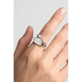 Purelei Island Ring Silver / 56-60 Größe: S-M | Ringe Outlet | Damen | Grau