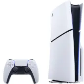 Sony Playstation 5 Slim, PlayStation 5, Schwarz, Weiß, 16384 MB, GDDR6, 448 GB/s, AMD