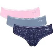 Sloggi Hipster "GO Crush" mit Spitzendetails, Multipack