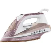 Russell Hobbs Pearl Glide Dampfbügeleisen, Pearl infundierte Keramiksohle für glatteres Gleiten, 40g Dauerdampf, 2m Kabel, 2600W, 23972