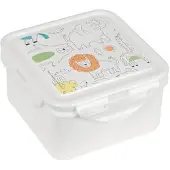 Safta Preschool Zoo Lunch Box, Pencil Case, Food Holder