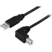 Microconnect USB-A 2.0 to a USB-B 90