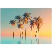 WALLARENA FOTOTAPETE Meer Palmen Hawaii 350x250