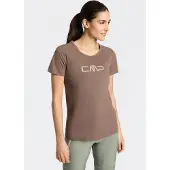 CMP Funktionsshirt "WOMAN CO T-SHIRT" Kurzarm, mit Rundhalsausschnitt, atmungsaktiv, schnell trocknend