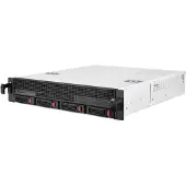 Silverstone RM21-304, Rack, Server, Weiß, micro ATX, Mini-ITX, Metall, 2U