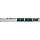 Cisco Catalyst C9300L-24UXG-4X-A, Managed, L2/L3, 10G Ethernet (100/1000/10000), Power over Ethernet (PoE), Rack-Einbau, 1U