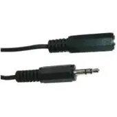 Schwaiger KHA4036 533, 3.5mm, Männlich, 3.5mm, Weiblich, 5 m, Schwarz