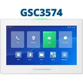 Grandstream Networks GSC3574, 17,8 cm (7"), TFT, 1024 x 600 Pixel, Kapazitiv, H.264, H.264 BP, AGC, AJB, CNG, G.711, G.722, G.726-32, G.729A, G.729B, OPUS, PLC, VAD, iLBC