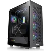 Thermaltake CA-1T4-00M1WN-02, Midi Tower, PC, Schwarz, ATX, micro ATX, Mini-ITX, SPCC, 17 cm