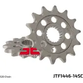 JT Sprockets Kettenritzel JTF1446.14SC Vorne Stahl für KAWASAKI KX250 F