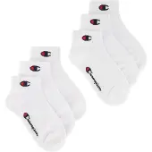 Champion Kurzsocken "6 Pack Quarter Socks" Set, 6 Paar tlg. für Kinder, sportlicher Look, mit unifarbenem Design