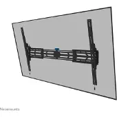 NeoMounts WL35S-950BL19 - Befestigungskit (Wandmontage) - robust - für Flachbildschirm - verriegelbar - Schwarz