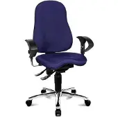 Topstar Fitness-Drehstuhl Sitness10 Permanentkontakt blau