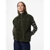 Pieces Plüschweste "PCSADIA TEDDY VEST NOOS BC" Kunstfaser