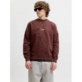 Jack & Jones Sweatshirt "JJESOHO SWEAT CREW NECK NOOS", Baumwollmischung, relaxed fit