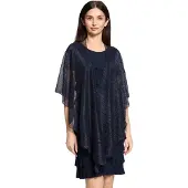 Vera Mont Multifunktionstuch "Damen im Glitzer-Look"