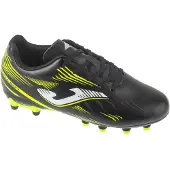 Joma Junior Propulsion 25 FG Kunstrasen Fussballschuhe Schwarz