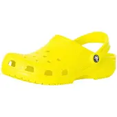 Crocs Klassische Clogs, Gelb 48/49 EU