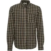 Blend Langarmhemd "BHShirt" Lässiges kariertes Langarmhemd mit Brusttasche
