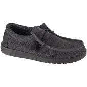 HEY DUDE HEYDUDE Wally Sox Herren Halbschuhe Total Black Größe 42