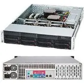 Supermicro SuperChassis 825TQC-R1K03LPB, Rack, Server, Schwarz, ATX, EATX, HDD, Netzwerk, Leistung, Stromausfall, System, 1000 W