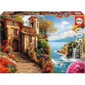 Educa Villa Del Mar Puzzle 500 Stücke Mehrfarbig Kinder Mehrfarbig One Size