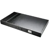 Akasa Galileo TU, Rack, Server, Schwarz, Thin Mini-ITX, Aluminium, 1U