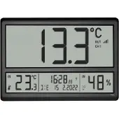 TFA-Dostmann 60.4523 Digitale XL-Funkuhr Außentemperatur Raumklima