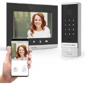 Avidsen Verkabeltes und verbundenes Bildtelefon mit integriertem Digicode - Extel Code Connect - 720320.