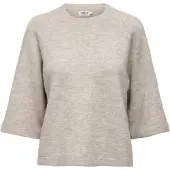 ONLY Strickpullover "ONLSIMONI 3/4 PULLOVER KNT NOOS" Materialmix, regular fit