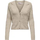 ONLY Strickjacke "ONLKATIA LS CABLE V-NECK CARDIGAN CC KNT"