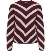 ONLY Strickpullover "ONLELIZA L/S PULLOVER KNT NOOS" Kunstfaser, regular fit