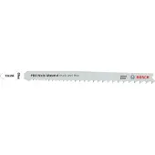 Bosch PRO Multi Material thick and thin T345XF Stichsägeblatt, 132 mm, 2-tlg.