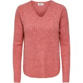ONLY "ONLCAMILLA V-NECK L/S PULLOVER KNT NOOS" Materialmix, regular fit