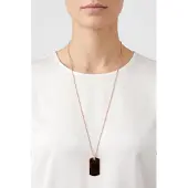 Purelei Plate Charm Kette Rosegold Größe: OS | Halsketten Outlet | Damen | Rosa