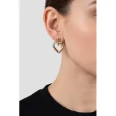 Purelei Darling Heart Ohrringe Gold Größe: OS | Ohrringe Outlet | Damen | Gelb